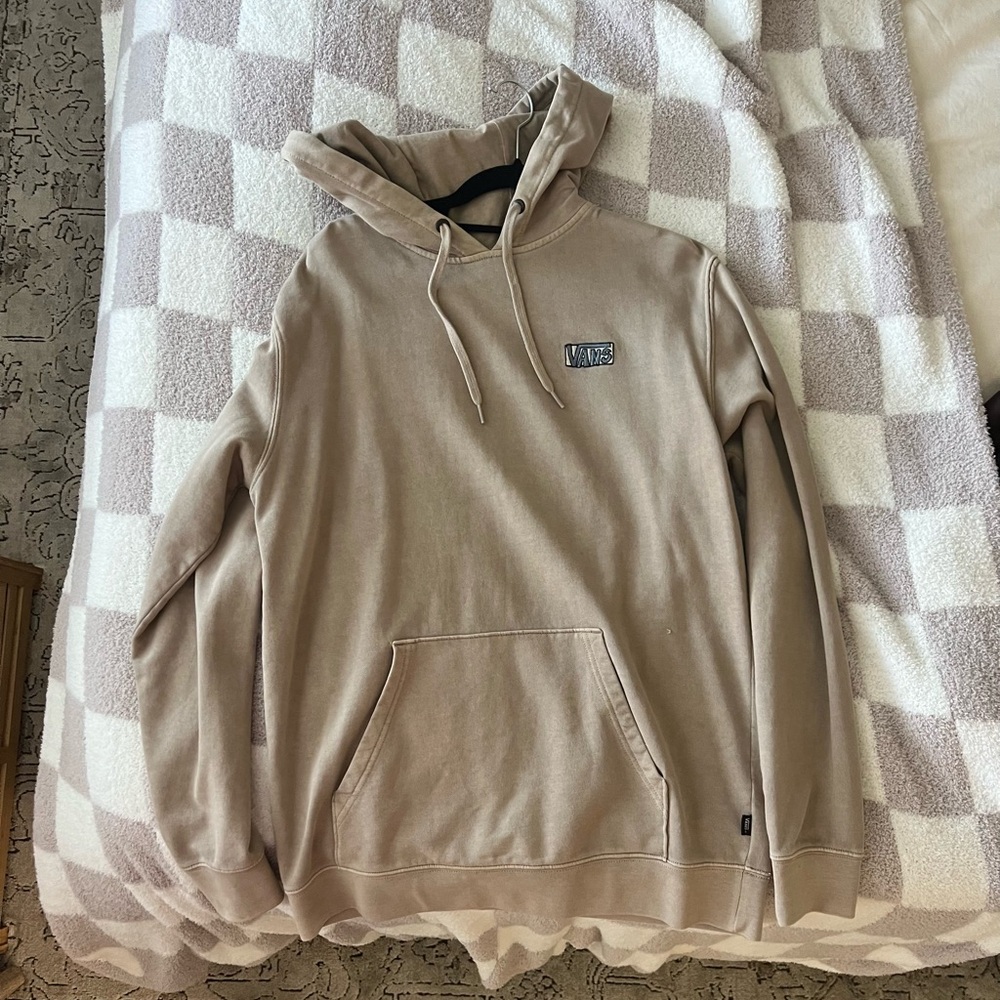 Beige Vans Hoodie Men’s small